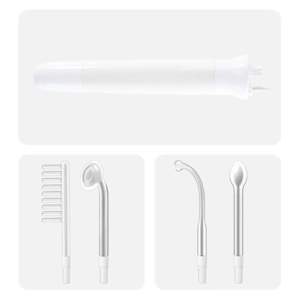 Nourishes Hair Roots Vortex Comb Bundle 4 Settings High Frequency Vortex Hair Growth Wand Easy to Use Facial Machine Hair Care