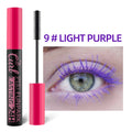 Multicolor Curling Mascara Waterproof Fast Drying Eyelashes Extension Lashes Korean Makeup Lasting White Blue Purple Mascara