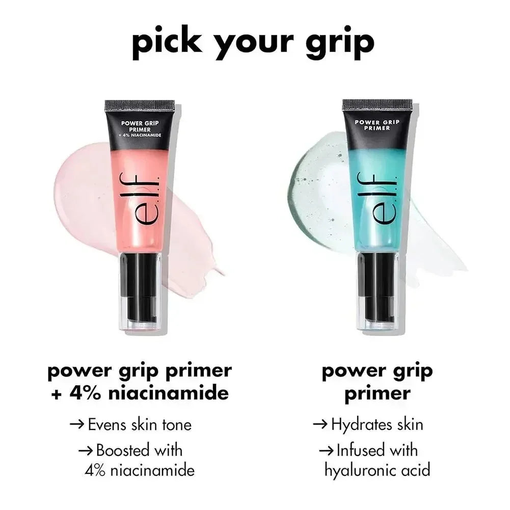 Marie Primer Power Grip Hidratante de Larga Duración — Base Facial No Grasosa para Maquillaje Todo el Día