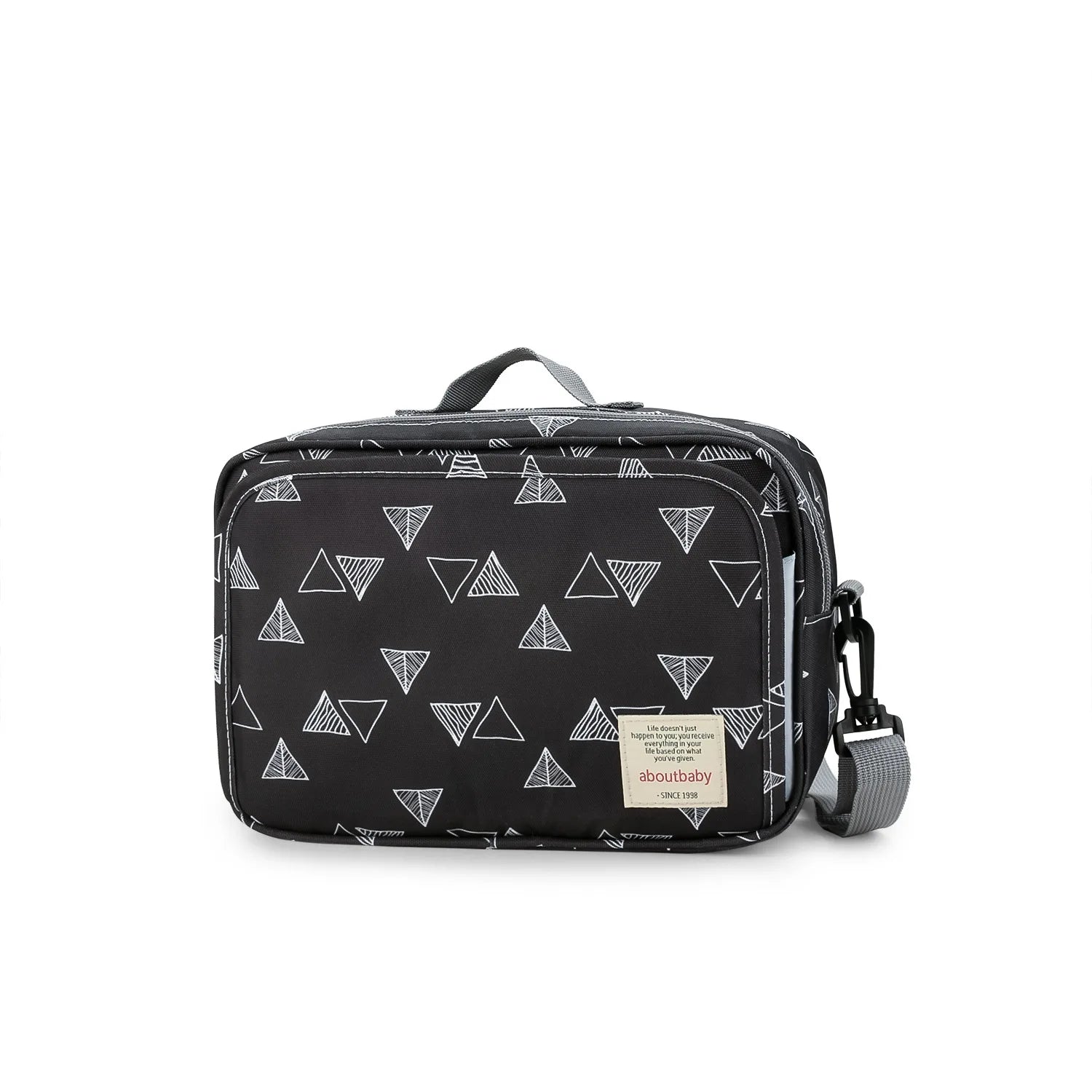 Baby Stroller Bag Waterproof Portable Outing Travel Mummy Bag Multifunction Diaper Bottle Storage Hanging Bag Pram Organizer