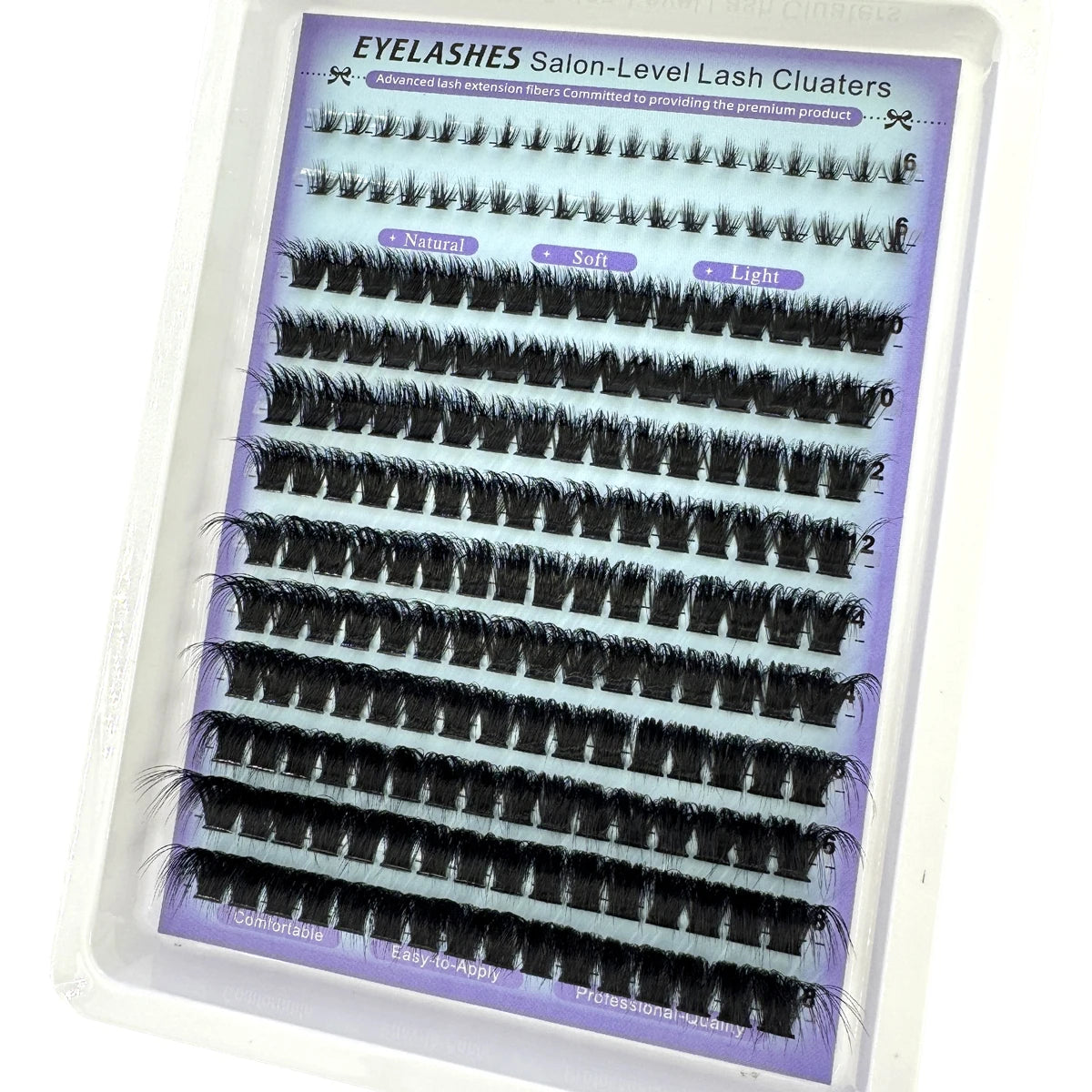 Bottom+Spikes Lashes Clusters Wispy Manga Lashes Clusters Extension Unique Spiky Cluster  Anime Individuals Fairy Lashes 10-18mm