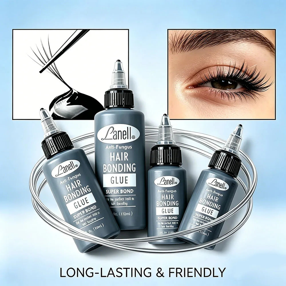 Bonding Glue Eyelash Extension Glue Waterproof Fast Drying Strong Hold Adhesive Professional Invisible Bond Fast Dryi 1/2/4oz