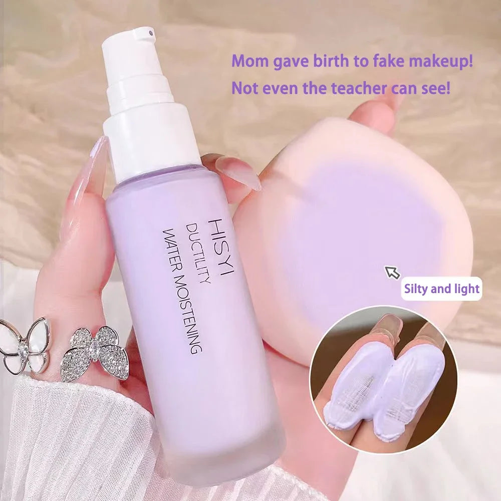 Marie Primer Tricolor Hidratante — Corrector de Tono, Iluminador y Suavizante para el Rostro
