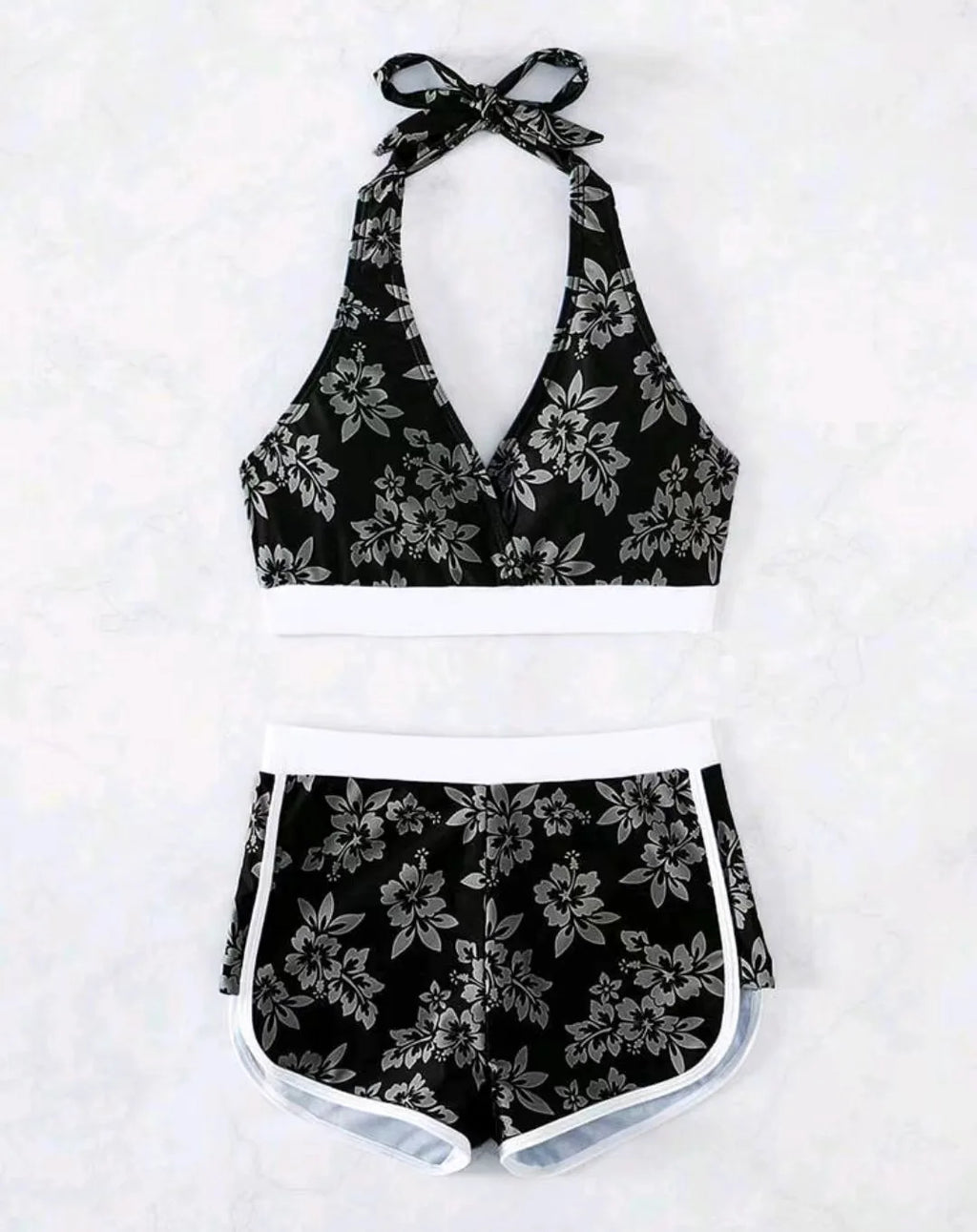 VigoBreviya Print 2026 Tied Halter Swimwear Sexy Women High Waist Bikini Set Push Up Brazilian Swimsuit Lady Beach Bathing Suit