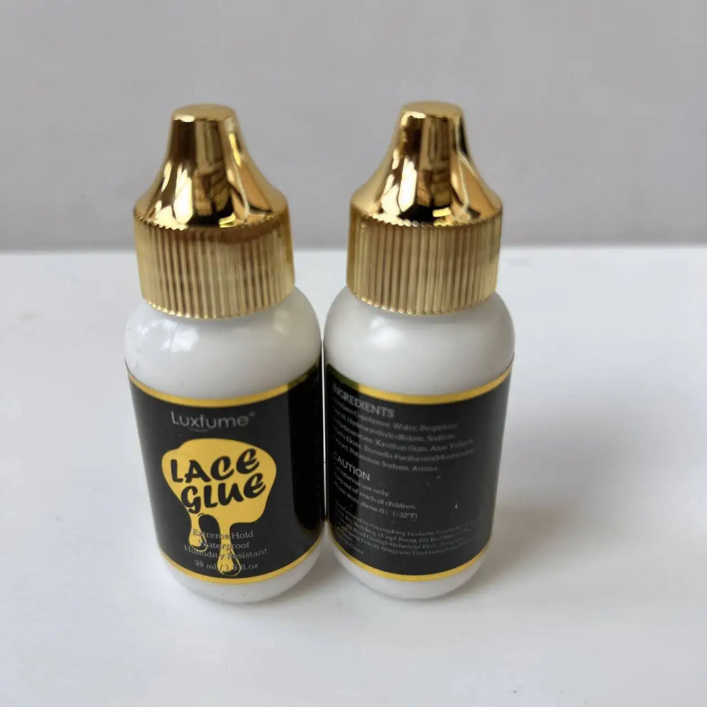 Wig Glue For Lace Front 38ml Waterproof glue Adhesives Remover Lace Glue For Lace Wigs Wig Installation Kit Set