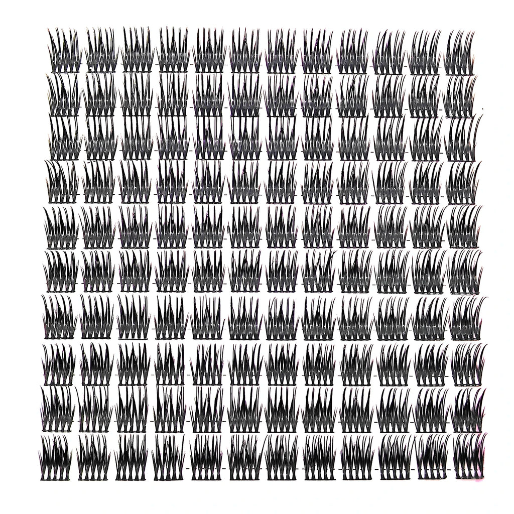 Individual Lashes 10/12/14/16mm Eyelash Clusters Extensions False Eyelash DIY at Home Cluster Eyelash Extensions Makeup
