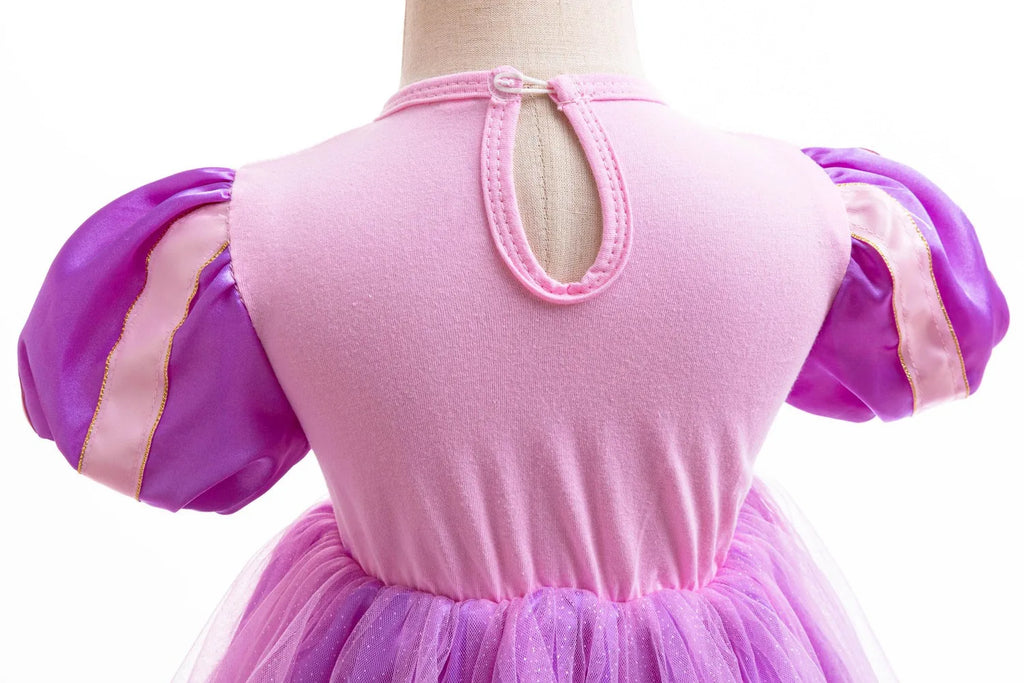 Little Girl Crawling Clothes Movie Princess Role-playing Costume Baby Cute Cotton Jumpsuit Toddlers Birthday Dress