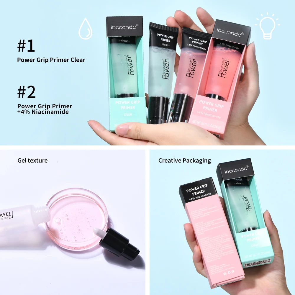 Marie Primer Gel Hidratante 24ml — Base Facial Transparente de Larga Duración para Suavizar la Piel y los Poros
