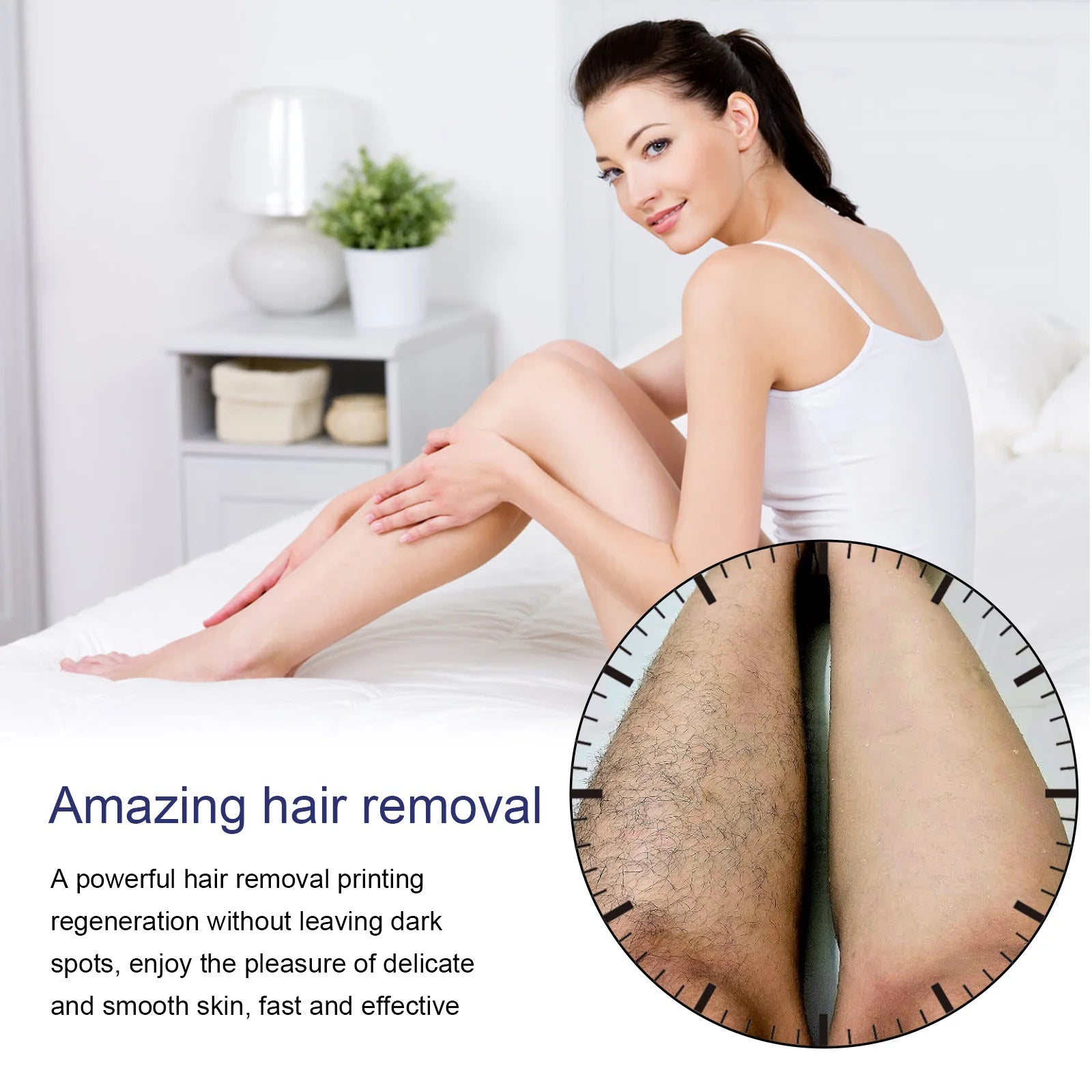 Permanent Hair Growth Inhibitor & Hair Removal Spray for  Arm, Leg & Armpit, Painless Quick Hair Removal Spray for Women & Men