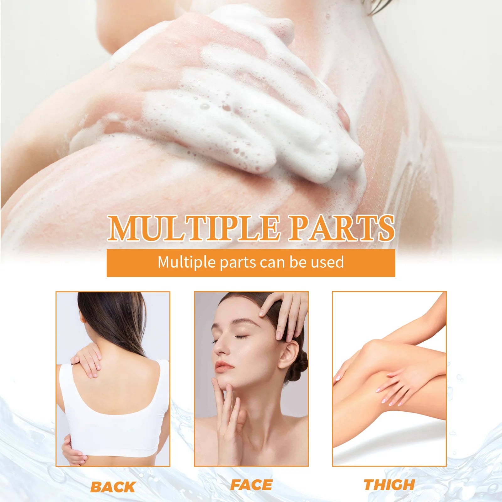 Whitening Turmeric Soap Remove Melasma Dark Spot Deep Cleaning Fade Pigmentation Bleach Lightening Melanin Brightening Body Soap