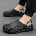 Solid Color Mens Sandals Fashion Trendy Lightweight Outdoor Travel Essentials Beach Shoes Casual Men’s Slippers