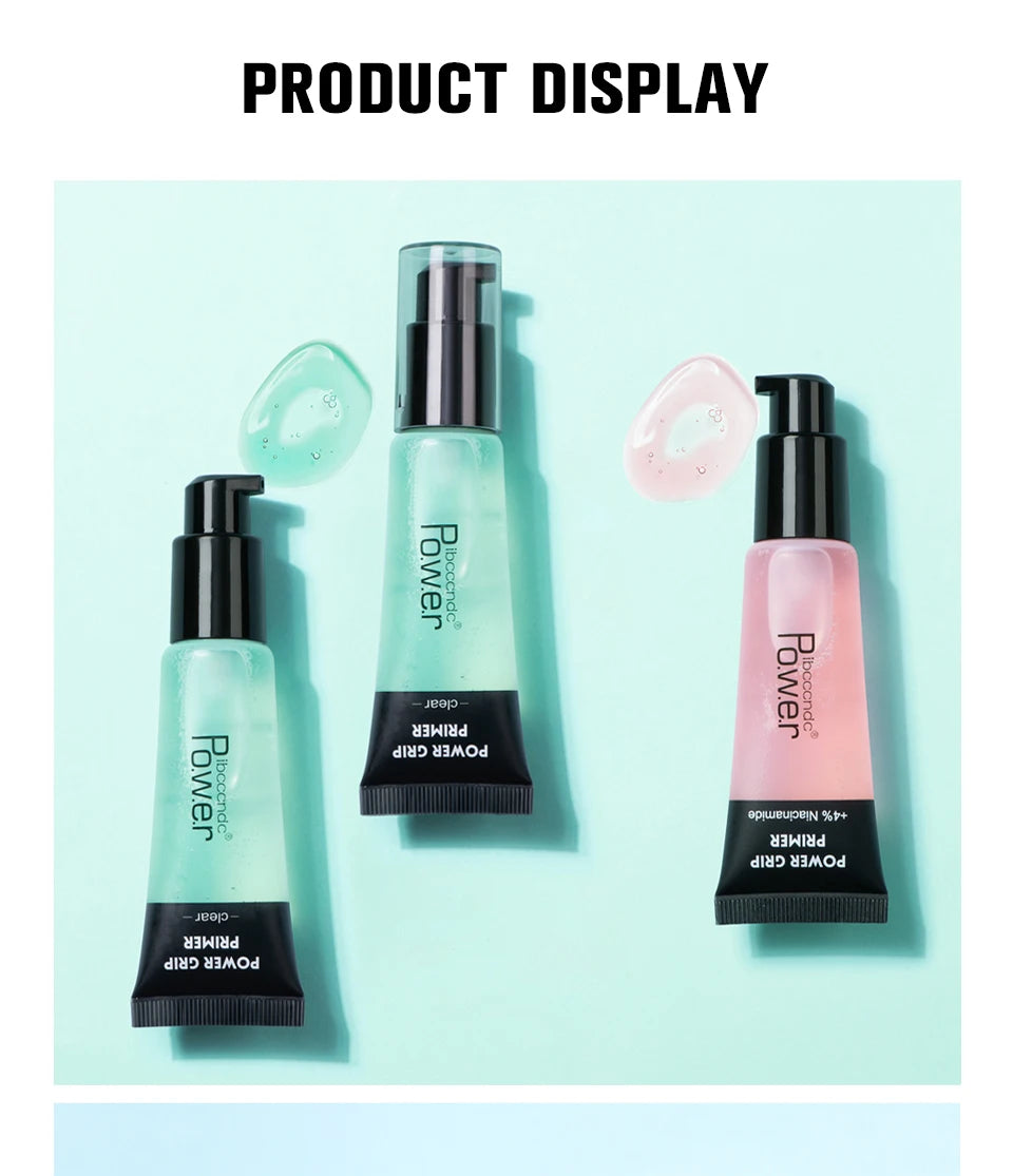 Marie Primer Gel Hidratante 24ml — Base Facial Transparente de Larga Duración para Suavizar la Piel y los Poros