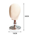 Wig Head Model Multifunctional Wig Making Hat Display Stand for Home Salon Styling Drying Hairdresser Training Jewellery