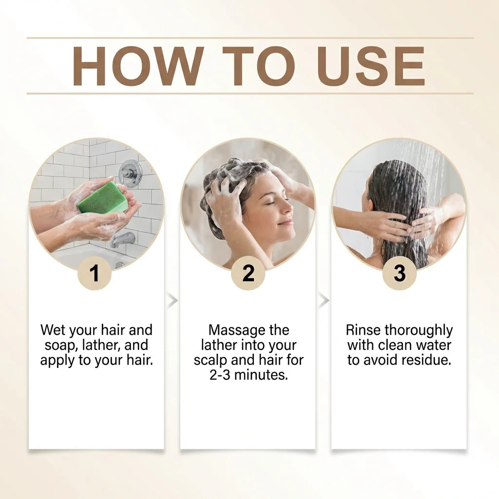Rosemary Volumizing Shampoo Soap Thickening Gentle Cleansing Smoothing Nourishing Scalp Oil Control Refreshing Shampoo Bar 100g