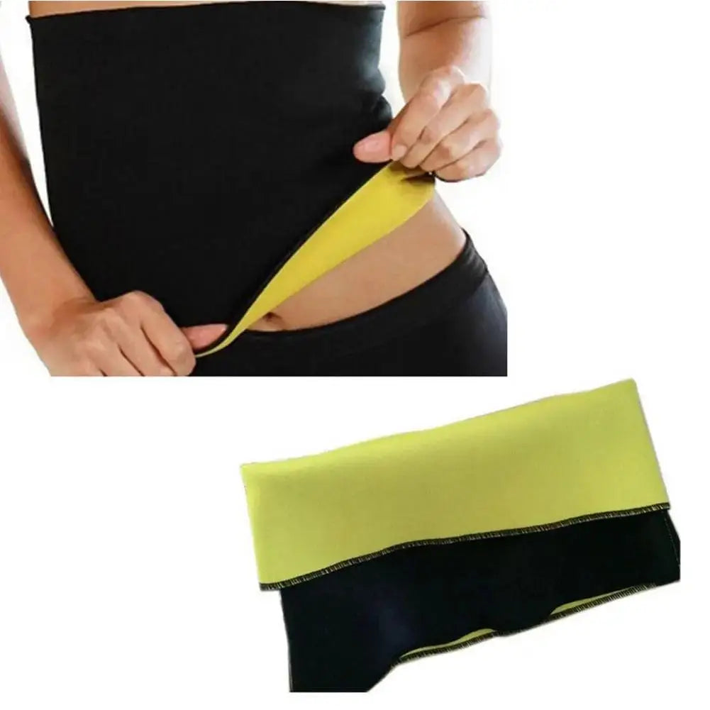 Waist Trainer Sweat Belt for Women Men Weight Loss Tummy Control Body Shaper Slimming Wrap Abdominal Trimmer Gym Fitness Band