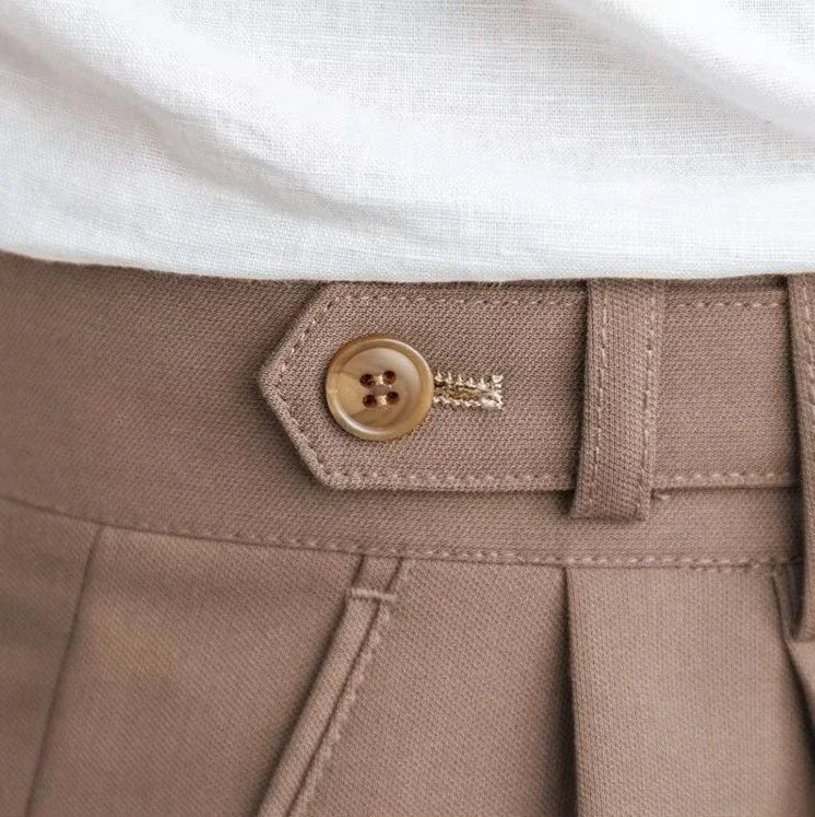 Man Suits Pants Fluid Khaki Draped Trousers for Men Baggy Suit Korean Style Clothes Reviews Many Slacks High Quality Dress Up