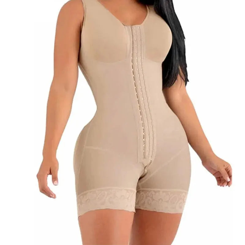 Women Fajas Colombianas High Compression Body Shapewear  Tummy Control Post Liposuction BBL Slimming Waist Belt