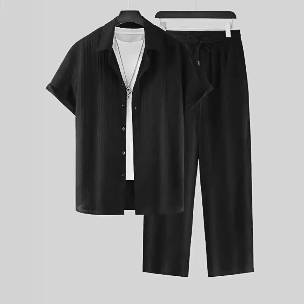 2026 Men's Summer Suit Men's Suit Men's Suit Men's Summer Suit Summer Suit for Men Man Sets Sweatsuit Set Men Men's Clothing