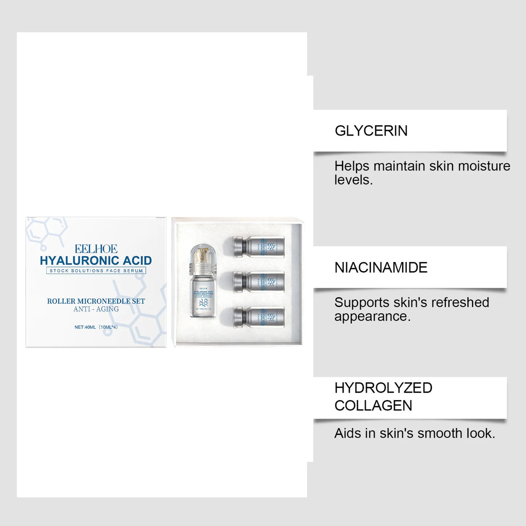 Skincare Roller Set - Refreshing Texture, Fast-Absorbing, Facial Moisturizing, Gentle Care for Smooth & Radiant Skin