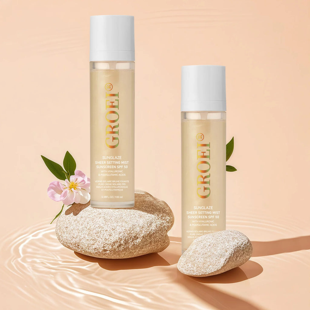 Marie Spray Fijador con Protector Solar SPF 50 100ml — Bruma Facial Ligera, Transparente, No Grasosa y Refrescante para el Cuidado de la Piel