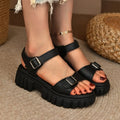Women Elegant Sandals  New Summer Outdoor Designer Shoes Women Casual Fashion Bottom Platform Sandals Sandalias De Mujer
