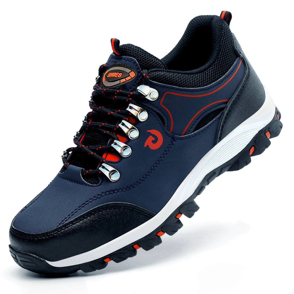 Black Lightweight Work Sneakers Anti-Impact And Anti-Piercing Safety Shoes Comfortable Breathable Construction Working Boots