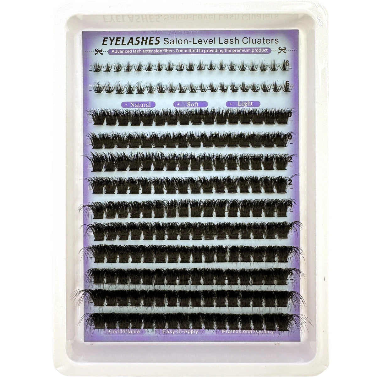 Bottom+Spikes Lashes Clusters Wispy Manga Lashes Clusters Extension Unique Spiky Cluster  Anime Individuals Fairy Lashes 10-18mm