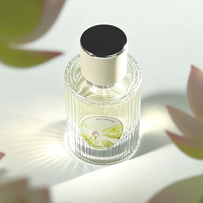 Fresh Lotus Perfume, long-lasting floral and woody fragrance, Oriental beauty, blended with lotus and jasmine,