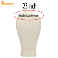 Wig Head Mannequin Head for Wigs, Wig Stand with Head for Hair Styling Practice Display Wigs Making Tripod Stand with T Pins Set