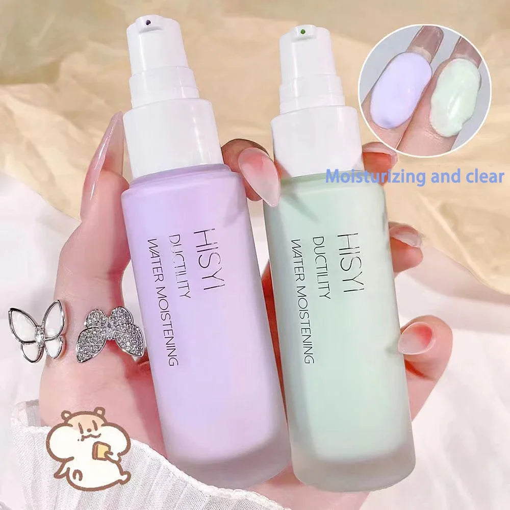 Marie Primer Tricolor Hidratante — Corrector de Tono, Iluminador y Suavizante para el Rostro