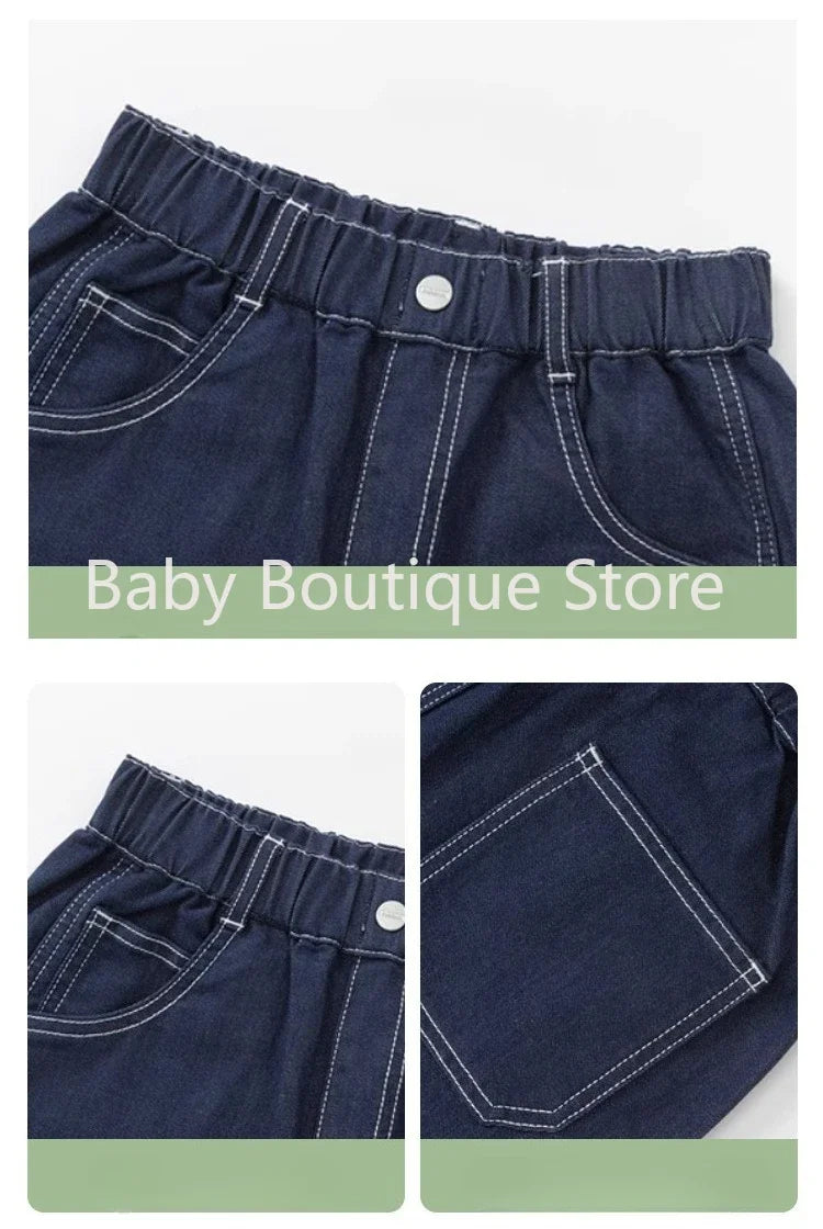 2025 Mom Daughter Father Son Family Matching Summer Cotton Mother Daughter Outfits Twin Wear Casual Striped Tshirt Overalls Set