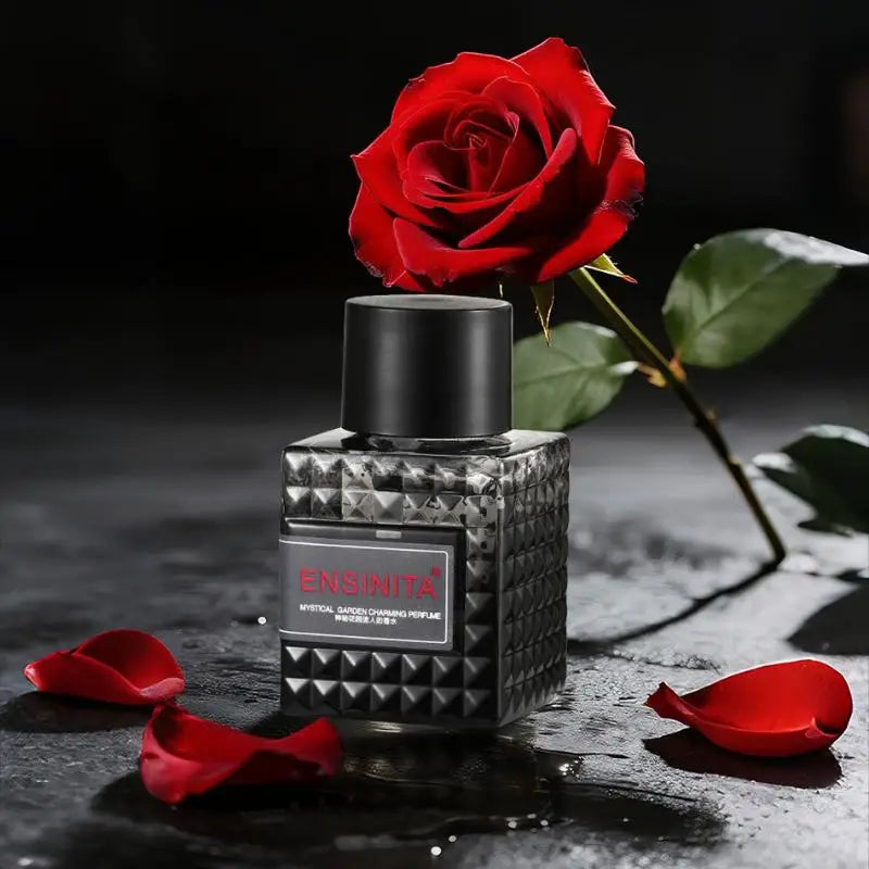 Premium Unisex Charming Perfume Alcohol-free Fresh Rose Peach Floral Fruity Eau De Toilette Exquisite Romantic Fragrance