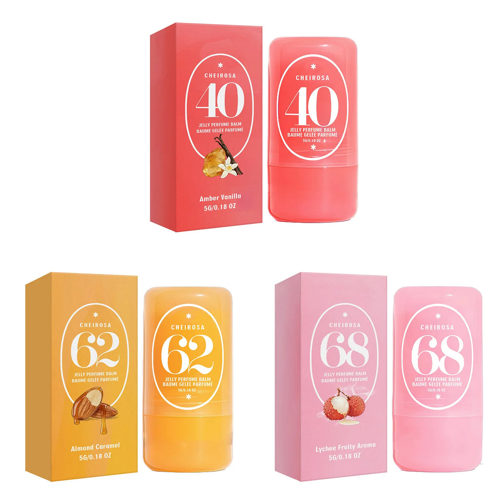 Solid Perfume Balm Series, Natural Fruity Scent, Sweet & Fresh, Long-Lasting Aroma, Versatile, Portable Mini Travel Fragrance