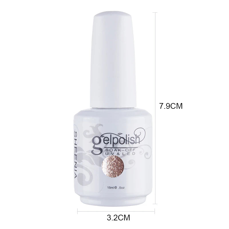 Nail Gel Polish UV Gel Nail Polish Hybrid Varnish Semi Permanent Nails Set For Manicure Gellak Nail Art Professtional Top Primer