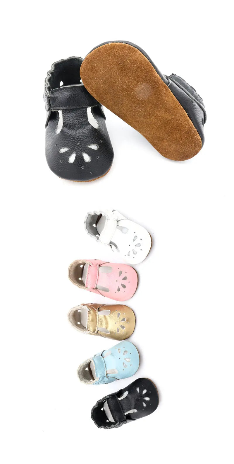 Baby Girls Shoes Sandals Toddler Boys Casual Summer Leather Shoes Newborn Infant Barefoot Shoes Sapato Loafers Kids Items stuff
