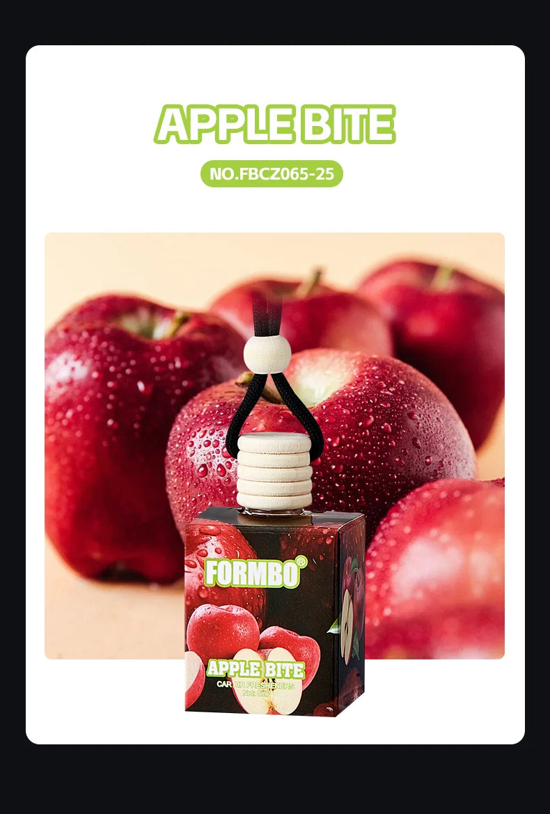 Sweet fruit car perfume, lasting light fragrance and odor removing car fragrance, fresh fruit fragrance, car fragrance pendant