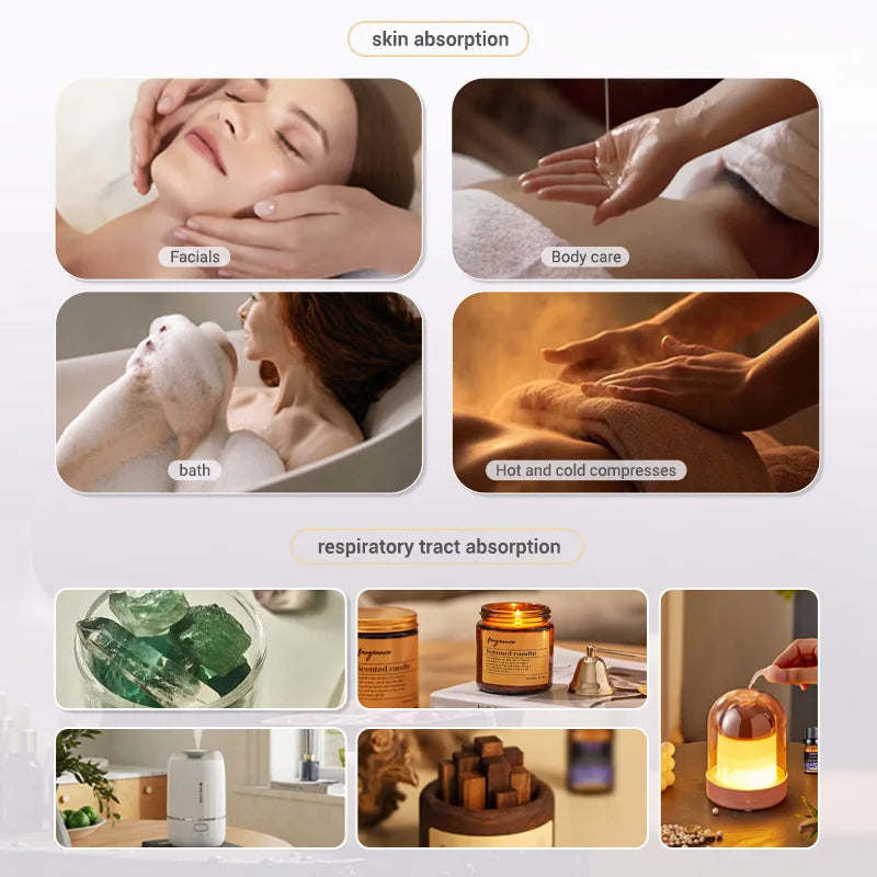20 Flavors Essential Oils for Aroma Diffuser Air Humidifier Home Water-soluble 10ml Air Freshener Scents Fragrance Oil Perfume
