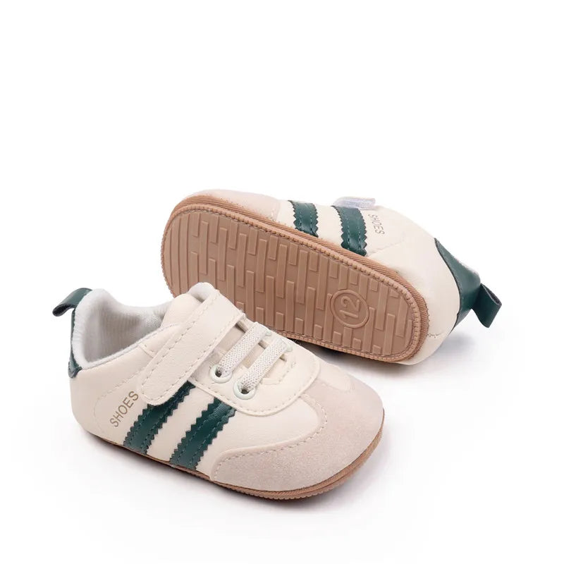 Toddler Shoes New Spring Autumn Baby Boys Girls Causal First Walker Shoes PU Leather Sneakers Soft Sole Fashion Baby Flats Shoes