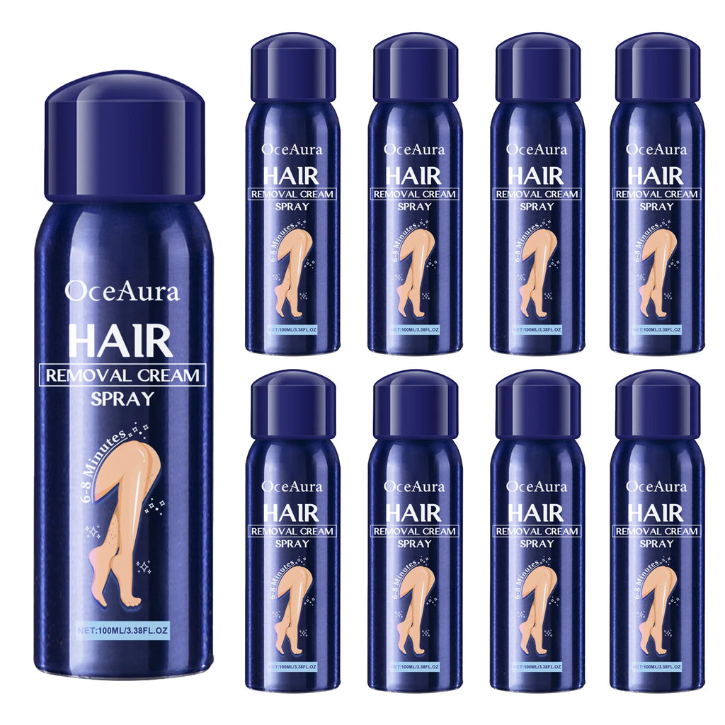 Permanent Hair Growth Inhibitor & Hair Removal Spray for  Arm, Leg & Armpit, Painless Quick Hair Removal Spray for Women & Men