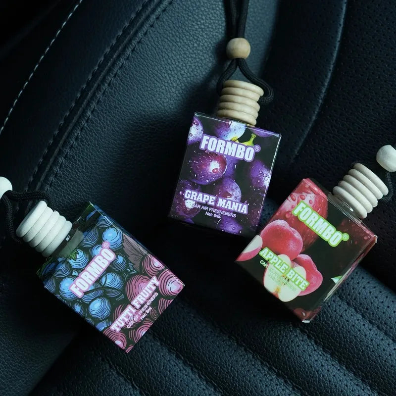Sweet fruit car perfume, lasting light fragrance and odor removing car fragrance, fresh fruit fragrance, car fragrance pendant