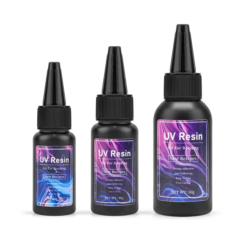 20/30/50g UV Bonding &Welding Glue Super Bonding UV Glue Quick-Drying For Bonding Glass Ceramics Metal Plastic DIY Crafts Decor
