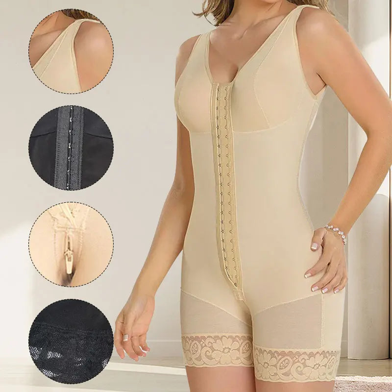 Women Fajas Colombianas High Compression Body Shapewear  Tummy Control Post Liposuction BBL Slimming Waist Belt