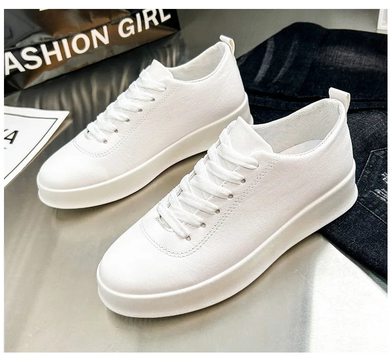 2026 Black Casual Shoes for Men Outdoor Comfortable Men Sneakers Non-slip Walking Shoes Designer Lace-Up Men Sport Shoes