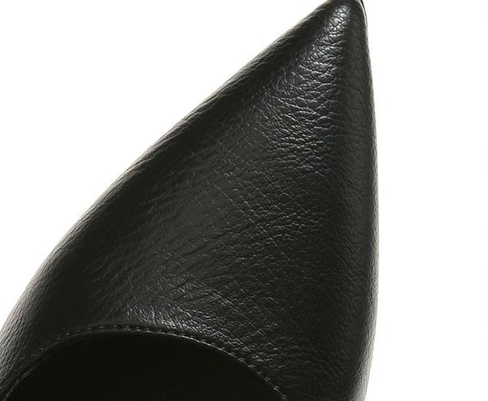 Black Women's Shoes Sexy Super High Heel Formal Pointed Toe Ladies Pumps Spring Footwear Lastest Premium And Low Price 39