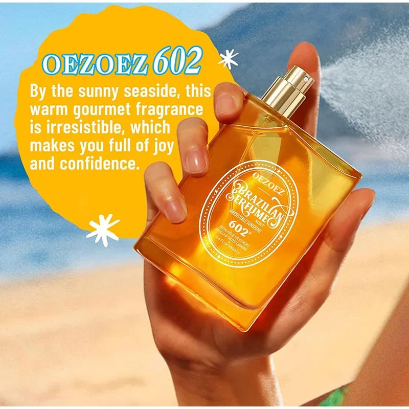 Luxury Caramel Vanilla Perfume 100ml, Oriental Floral Fruity Gourmand Fragrance Mist, Jasmine Eau De Parfum Spray Strong Sillage