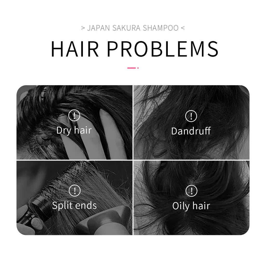 LAIKOU Sakura Shampoo Hair Conditioner Moisturizing Nourishing Repair Damaged  Anti Dandruff Oil Control Shampoos Cleansing Care