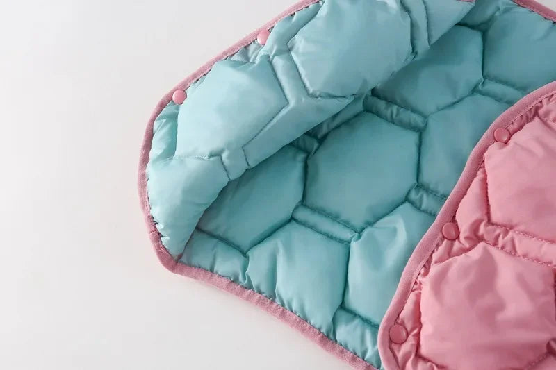New Winter Baby Boys Girls Vest Cotton Padded Sleeveless Coats Jackets Children Warm Solid Vest Kids Autumn Top Clothe Outfits