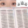 288 Large Eyelashes with Pointed Cat-Eye C-Curl 10-14Mm Eyelashes That Are Natural And Light Without Blinking to Enlarge