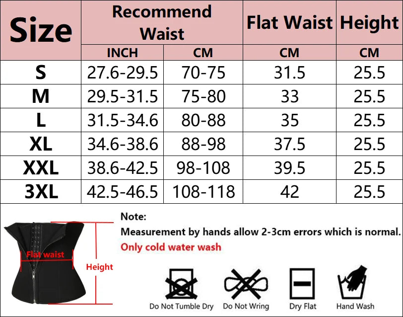 Waist Trainer for Women Corset Belly Cincher Tummy Control Bustier Shapewear Slimming Body Shaper Fitness Workout Girdles Belts