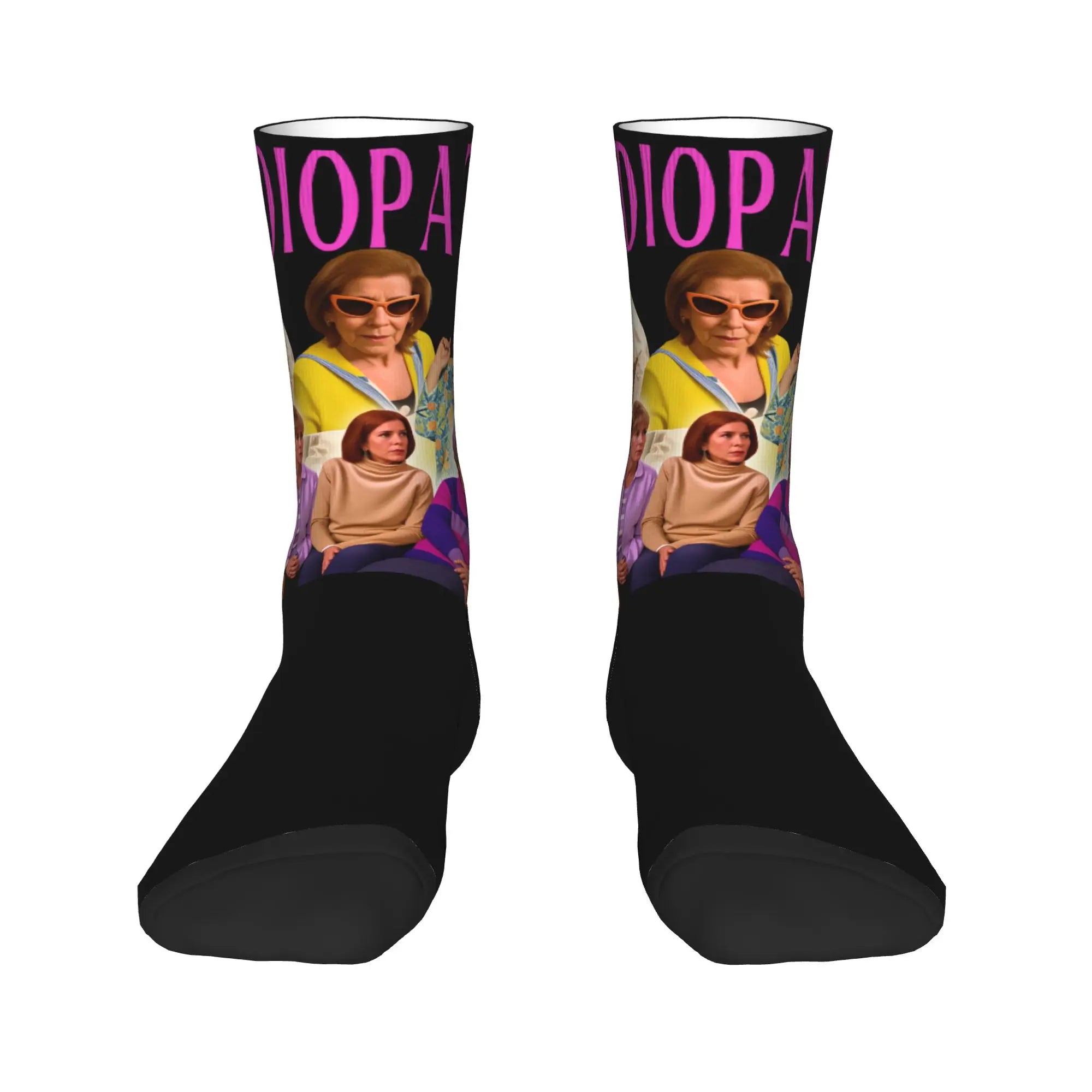 Aquí No Hay Quien Viva Socks  Design Stockings Non Slip Adults Men Socks Medium Soft Winter Elegant Running Sports Socks